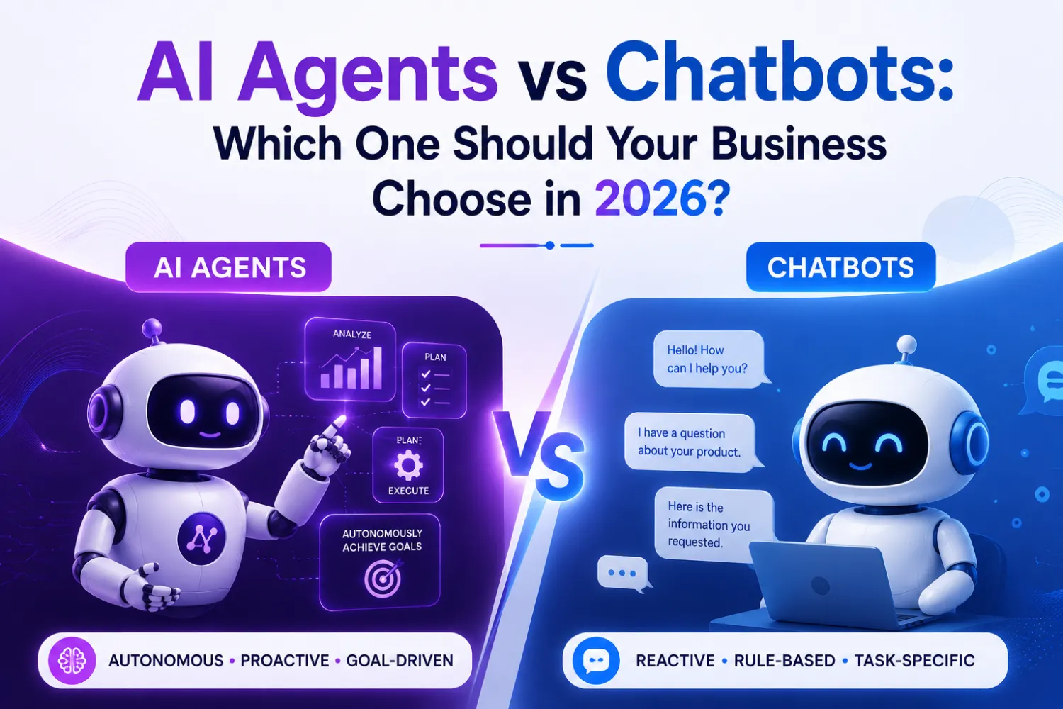 AI Agents vs AI Chatbots: What Is the Difference and Which One Should You Use?